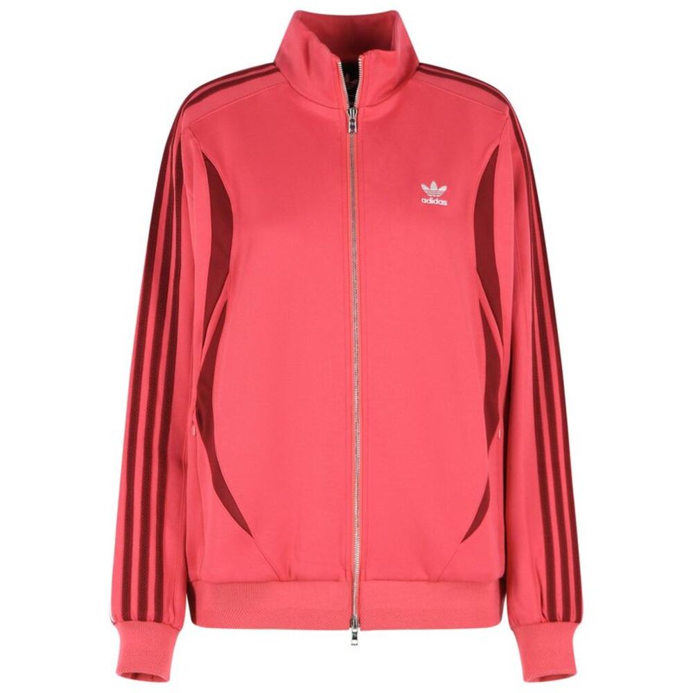 Adidas X Wales Bonner 'Track' Sweatshirt In Pink Cotton Blend Women
